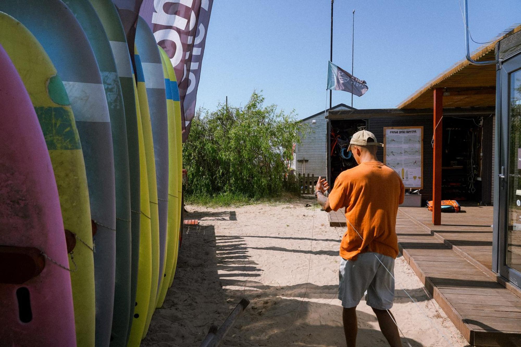 Hostel Pokoje Surf People Władysławowo Exterior foto